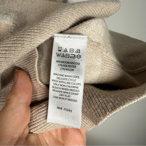 Joie Beige Plaid Cardigan Sweater - Picture 5 of 5